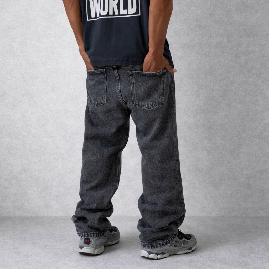 Calça Reta Marmorizada PSC