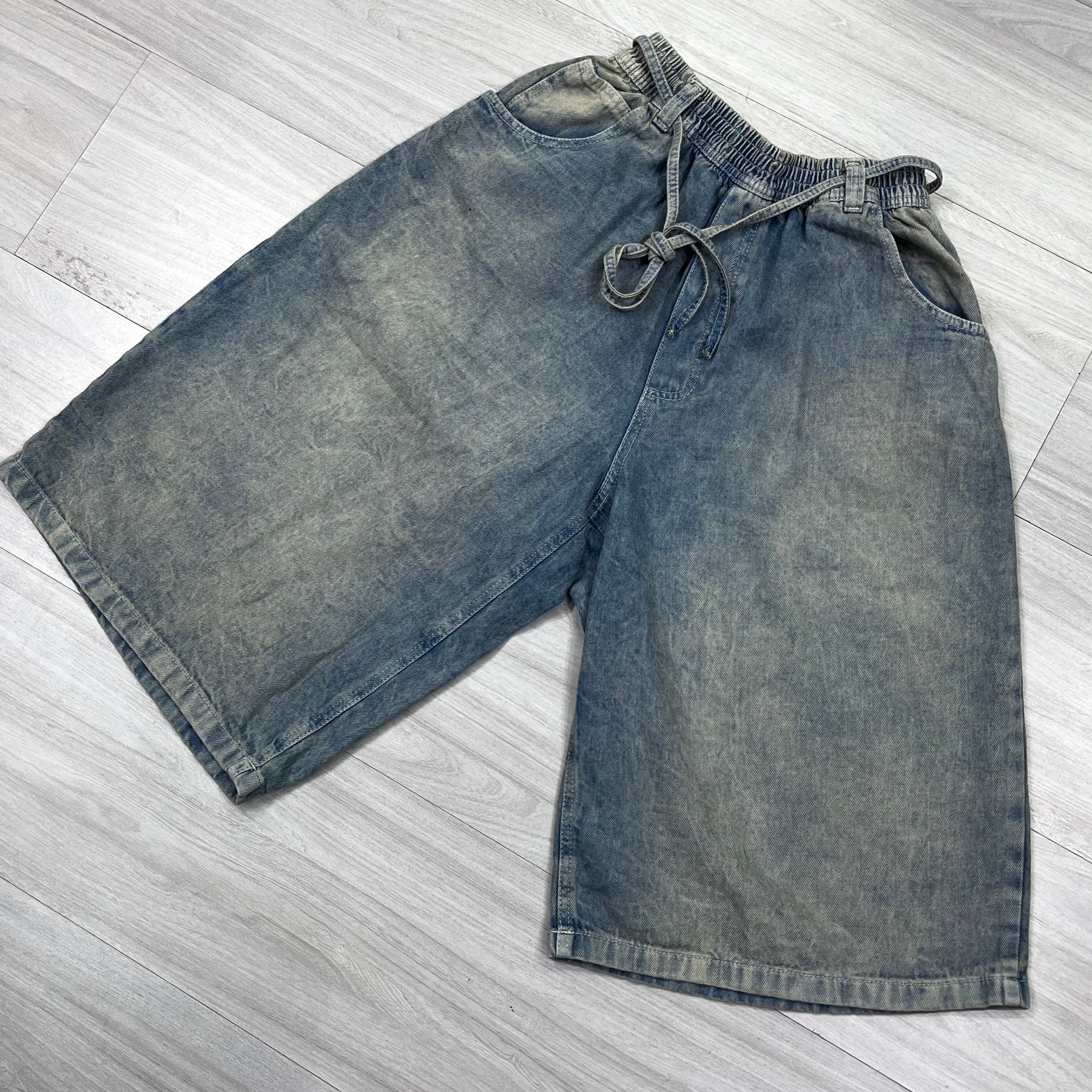 Bermuda Jeans Jorts baggy