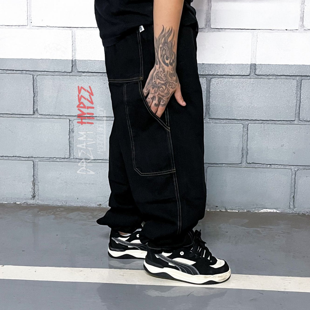 Calça Carper Jeans Black