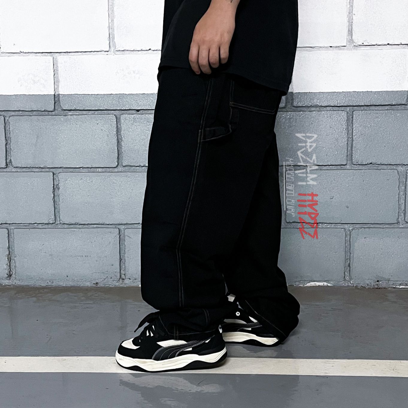 Calça Carper Jeans Black