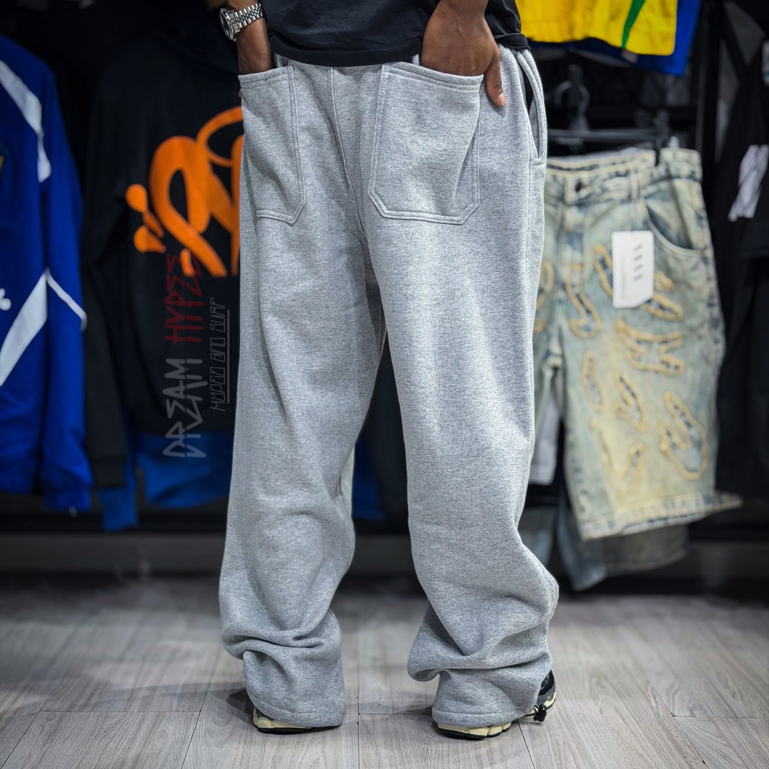 Calça Moletom Baggy Jogger