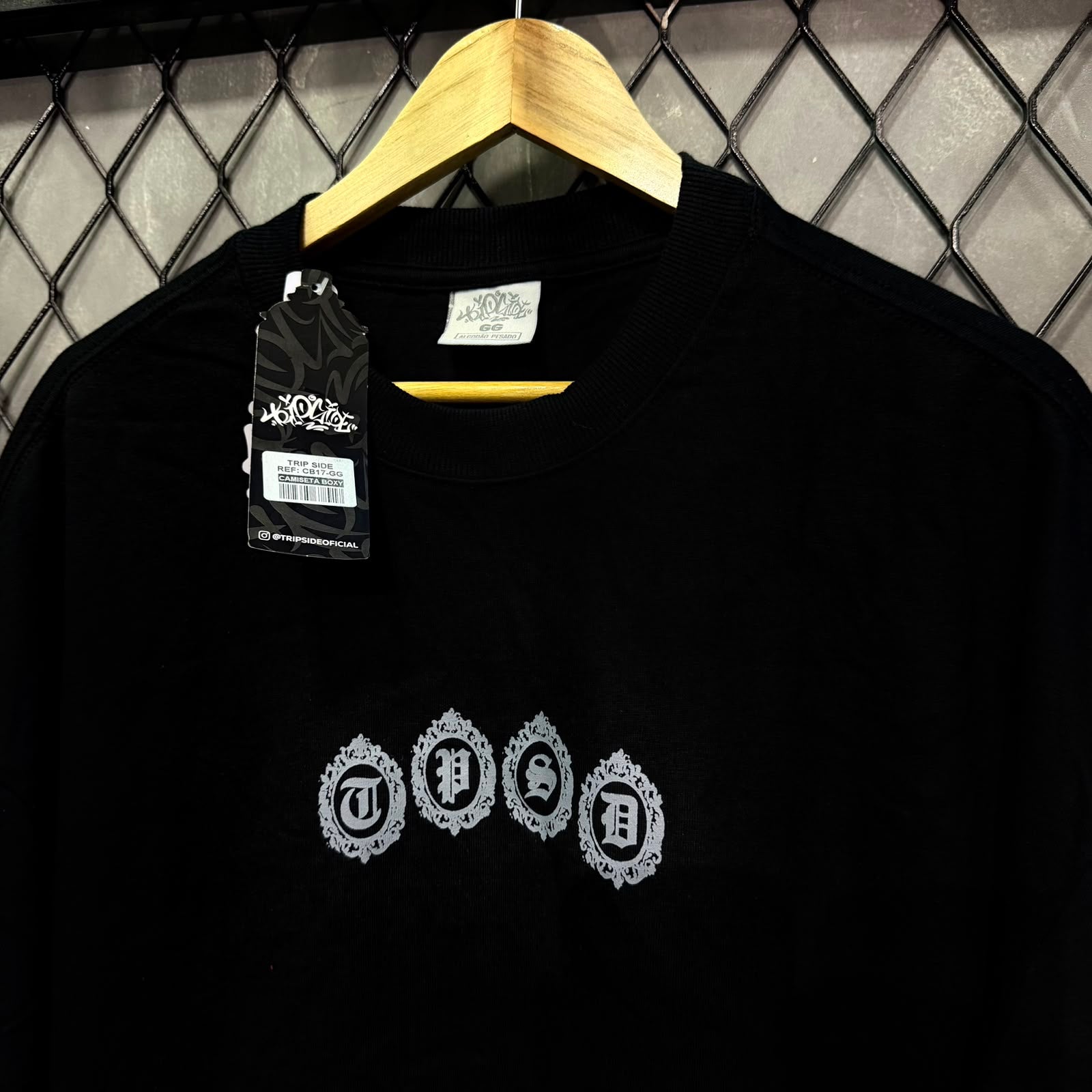 CAMISETA BOXY TRIP SIDE