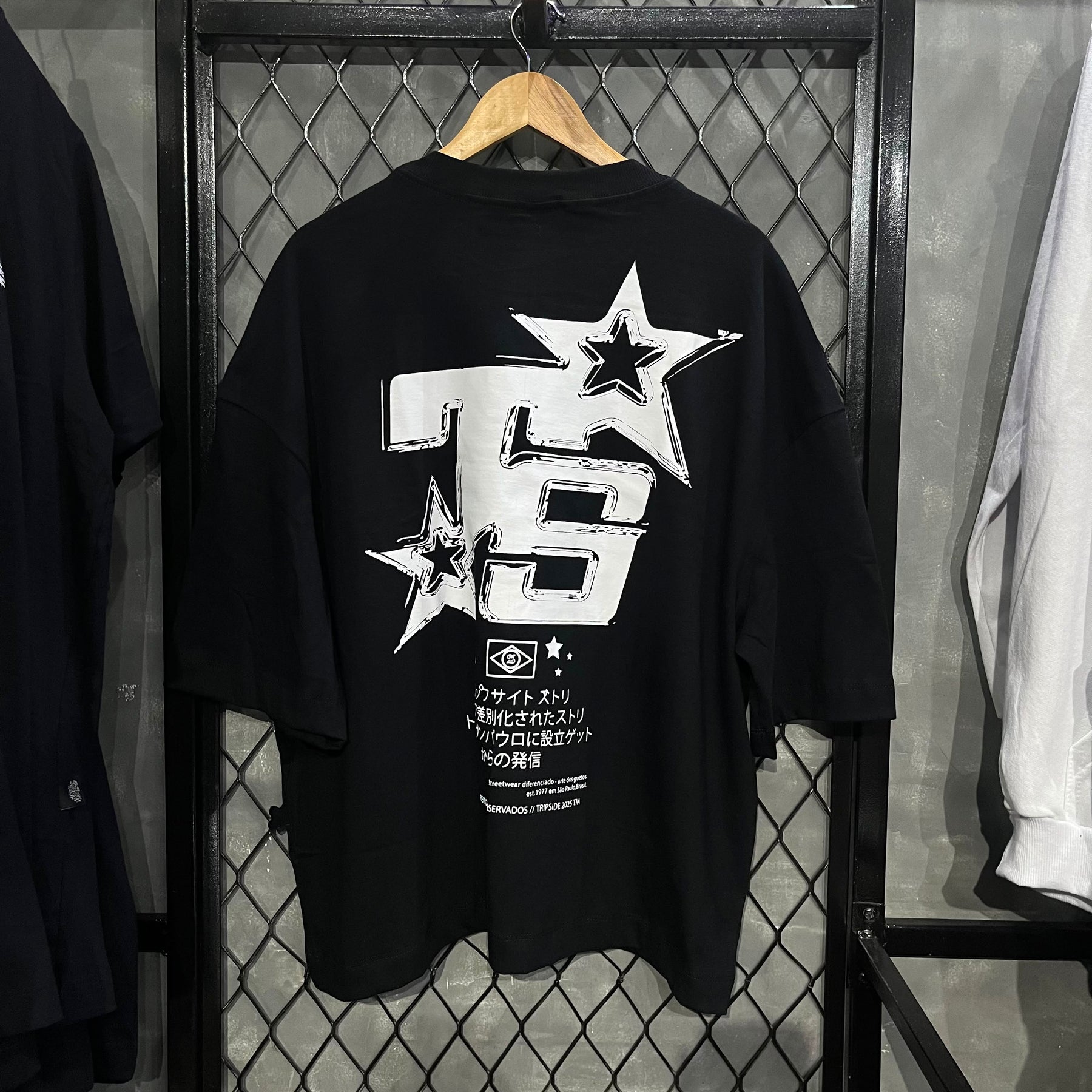CAMISETA BOXY TRIP SIDE