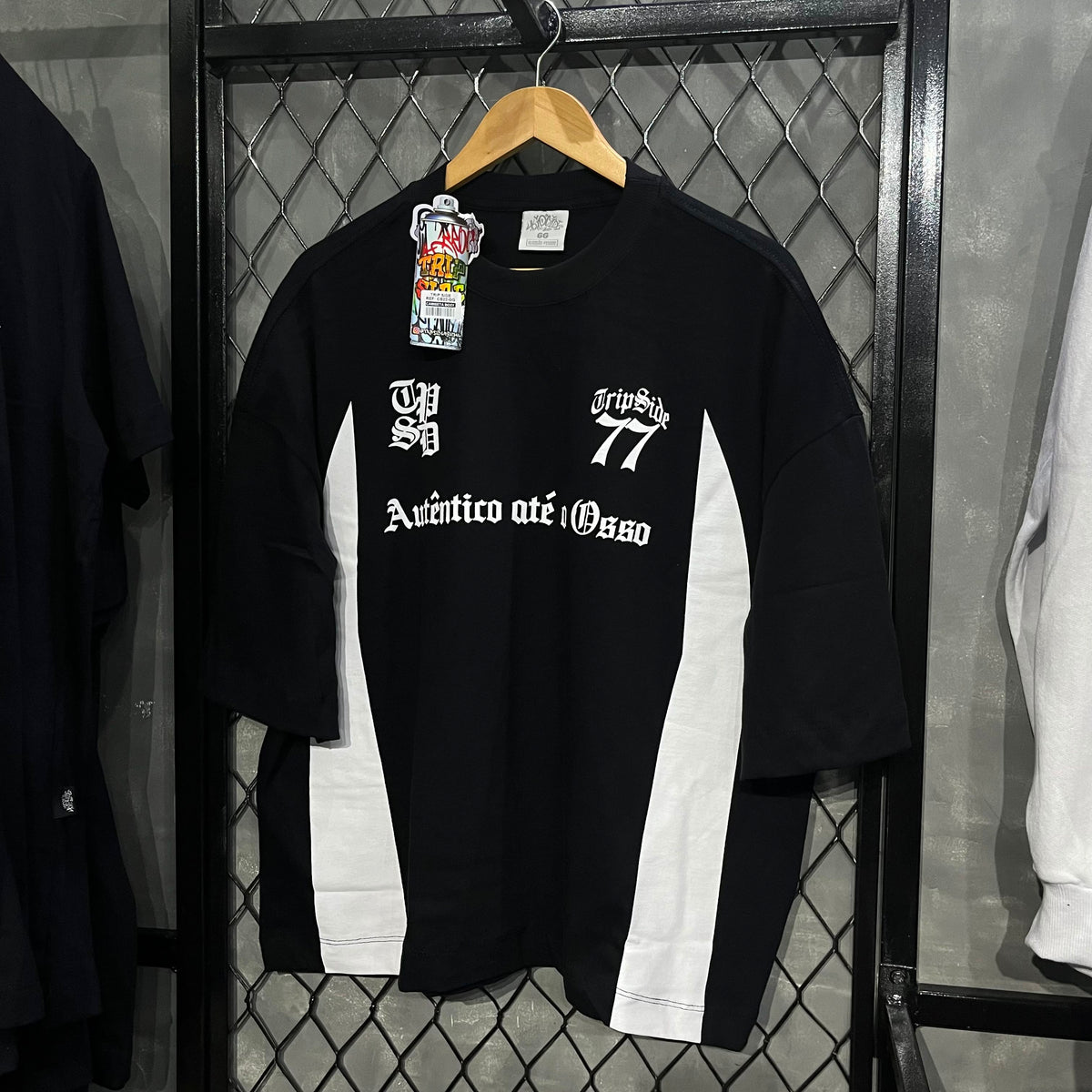 CAMISETA BOXY TRIP SIDE