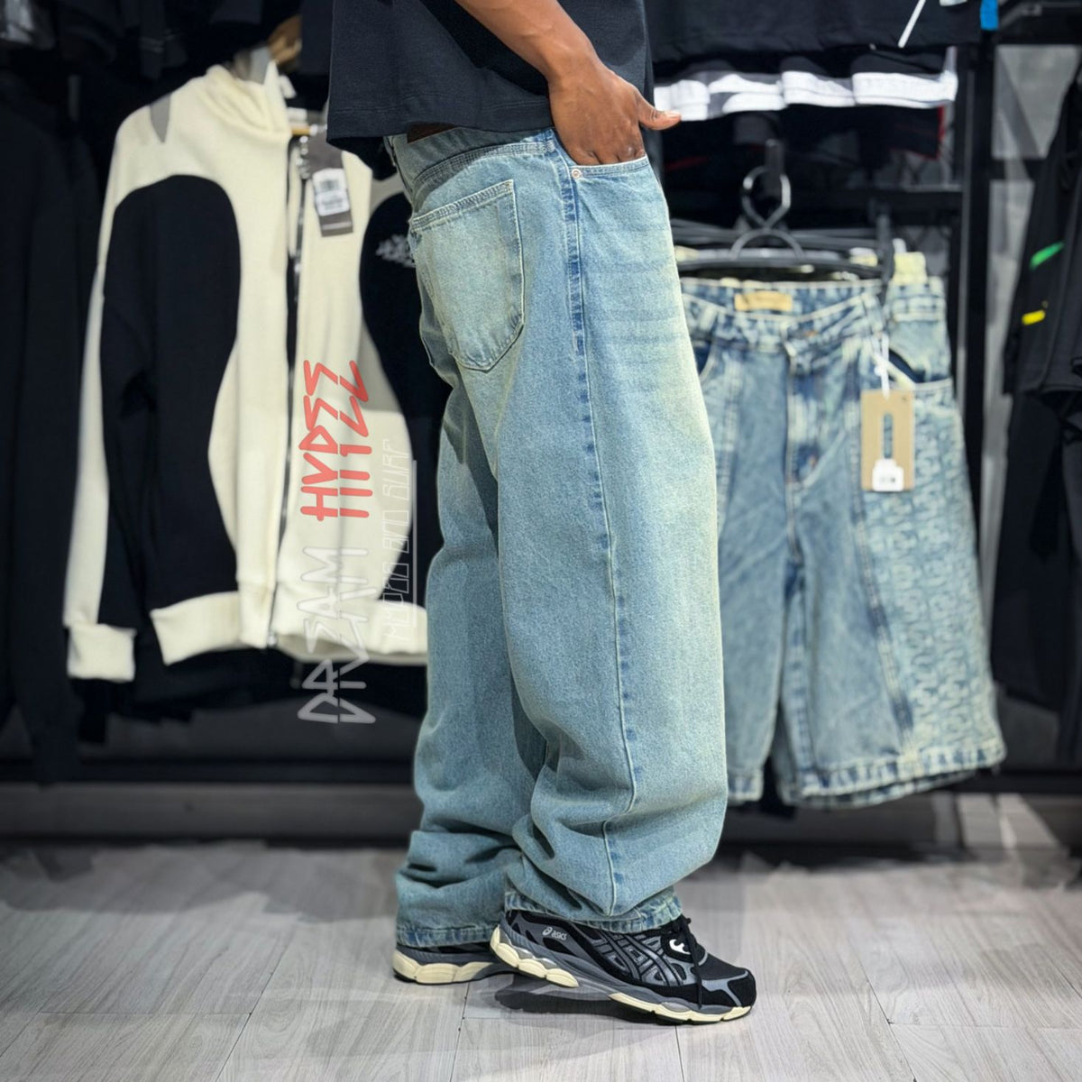Calça Dirty Reta PSC