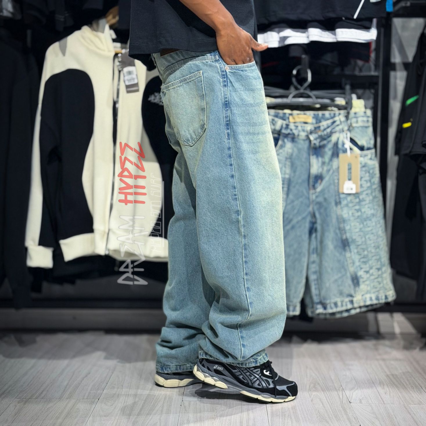 Calça Dirty Reta PSC