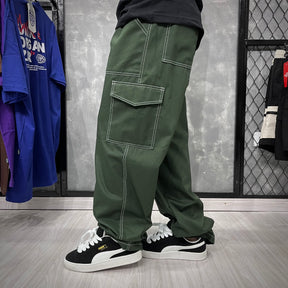 Calça Cargo Green Contrast