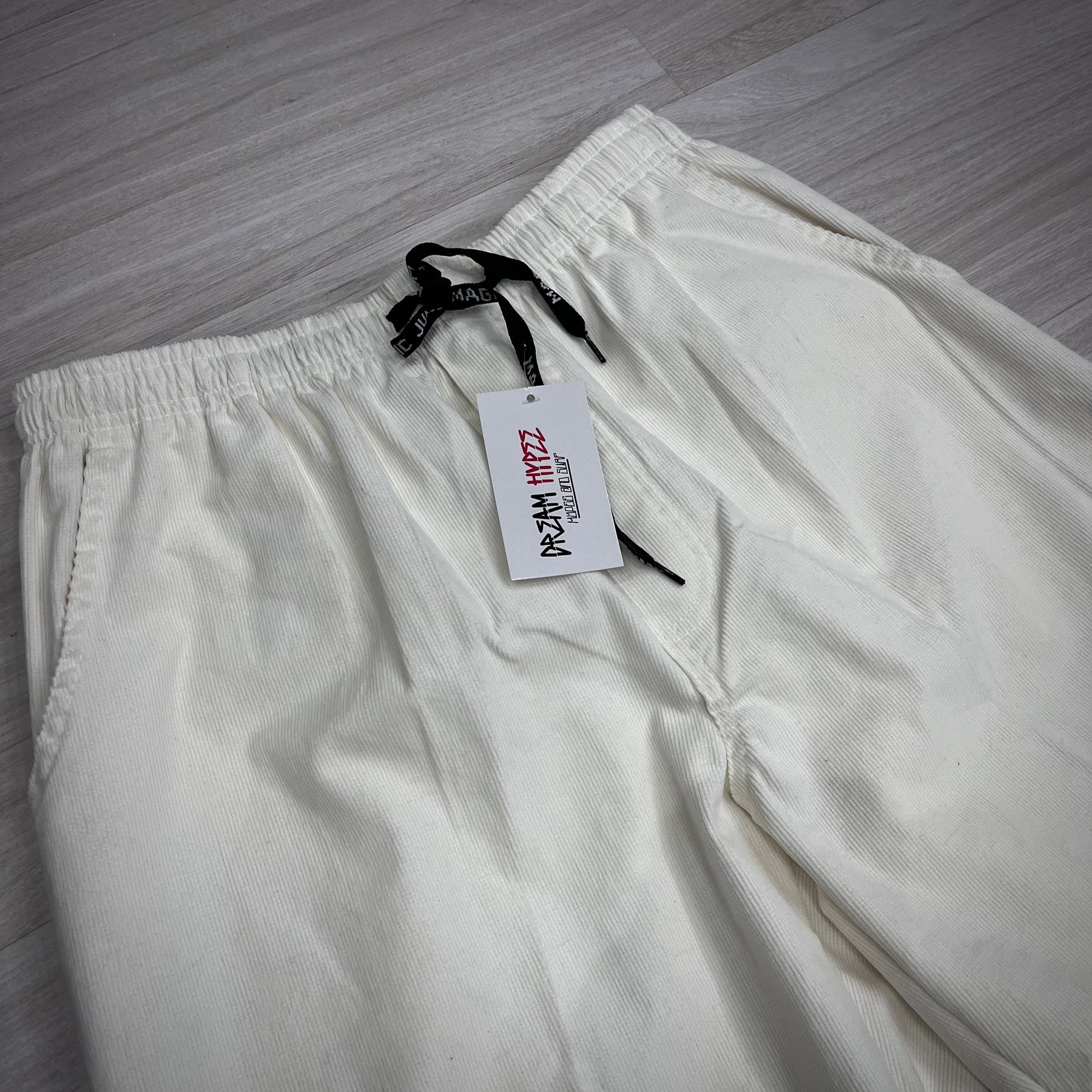 Calça Carper Veludo Creme