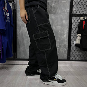 Calça Cargo Black Contrast