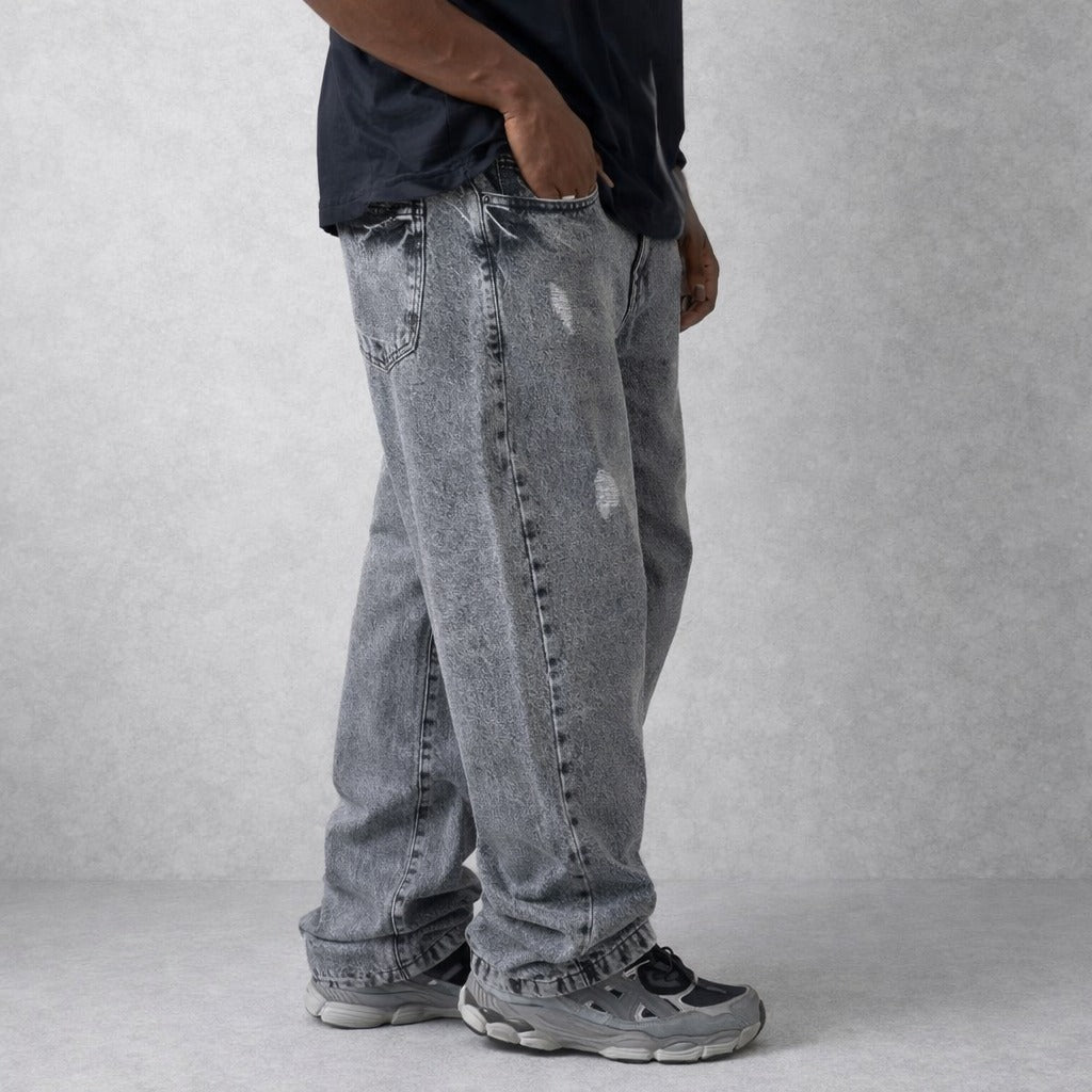 Calça Reta Marmorizada PSC