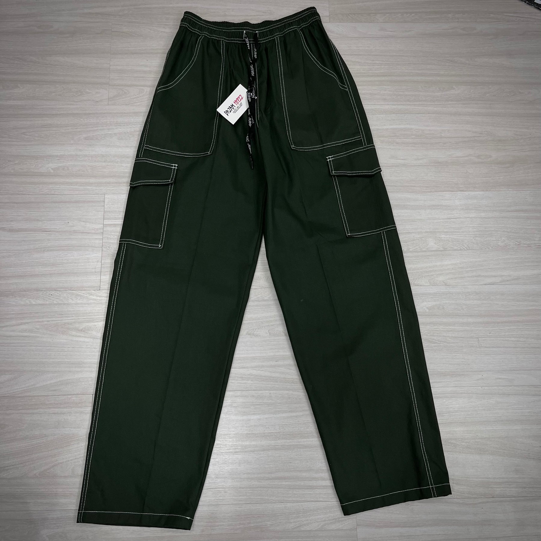 Calça Cargo Green Contrast