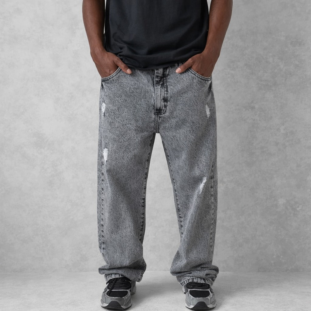 Calça Reta Marmorizada PSC