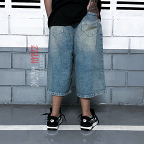 Bermuda Jeans Jorts baggy