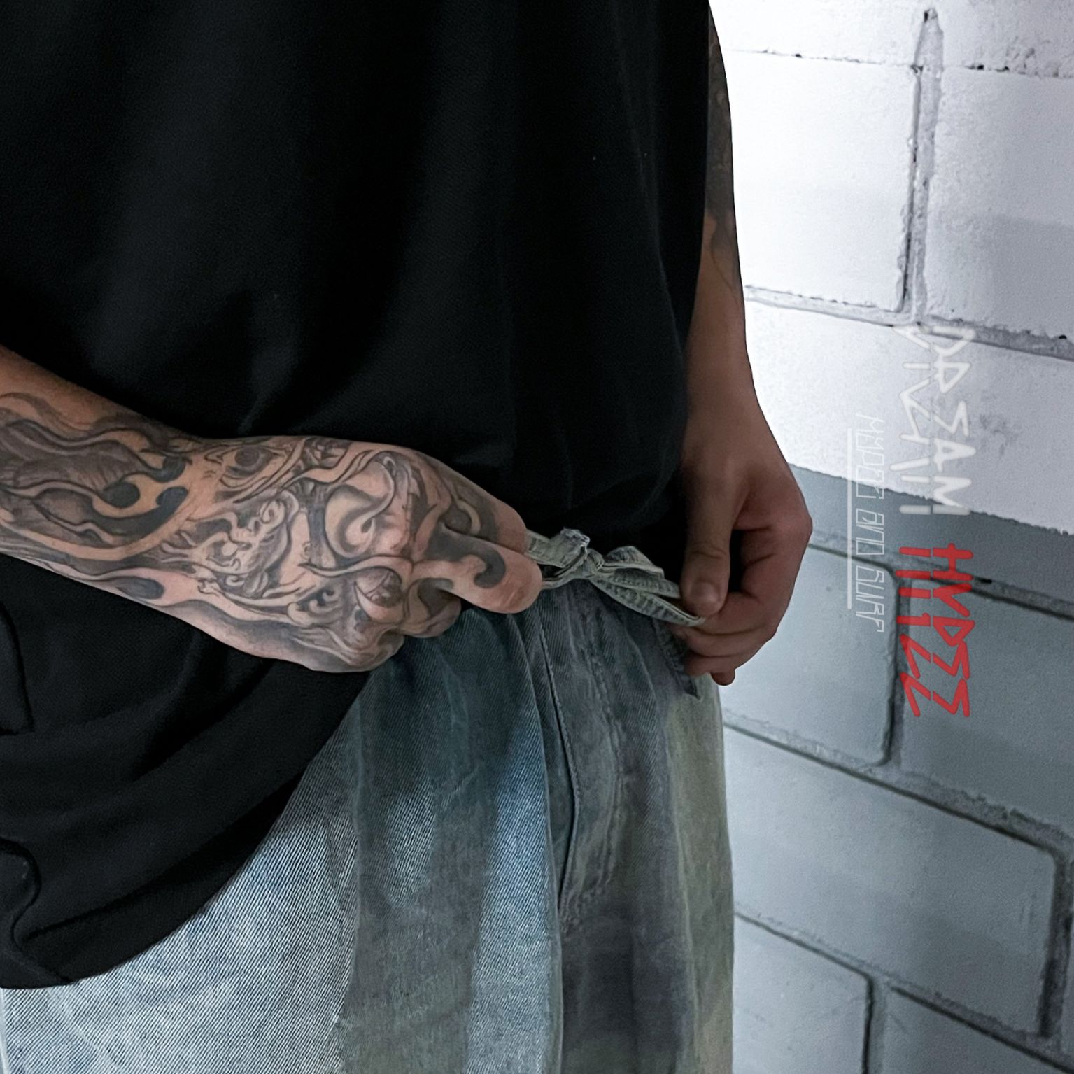 Bermuda Jeans Jorts baggy