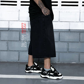 Bermuda Jeans Jorts baggy