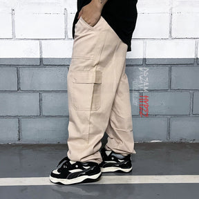 Calça Cargo Bege