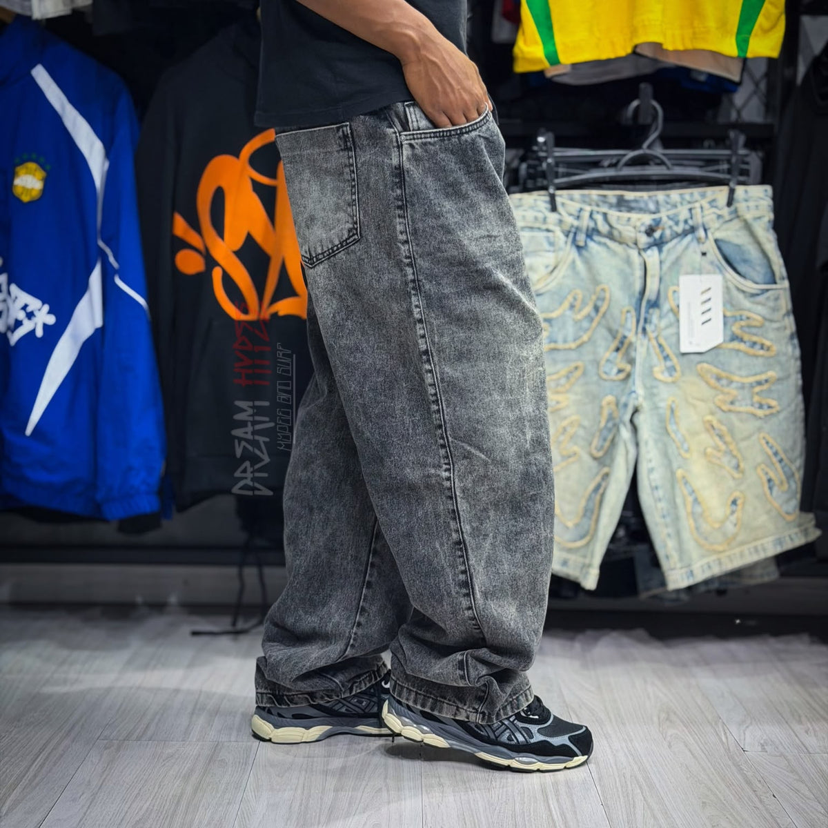 Calça Reta Estonada DMC