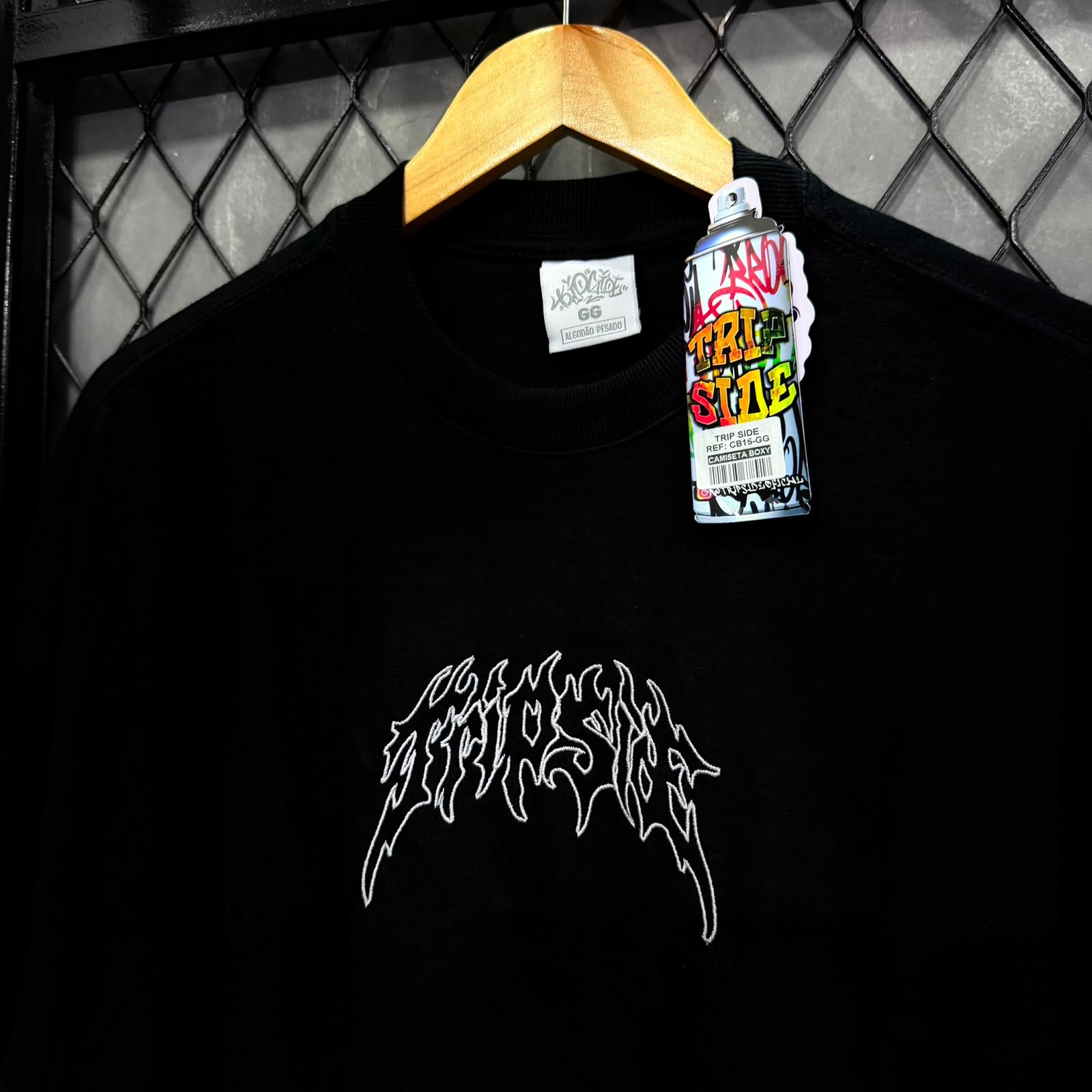CAMISETA BOXY TRIP SIDE