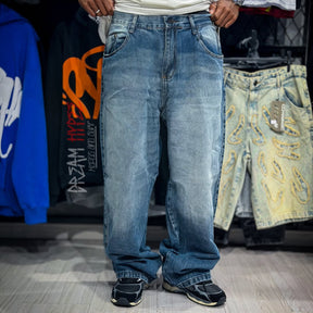 Calça Baggy Jeans Azul DMC