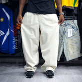 Calça Super Baggy Bege