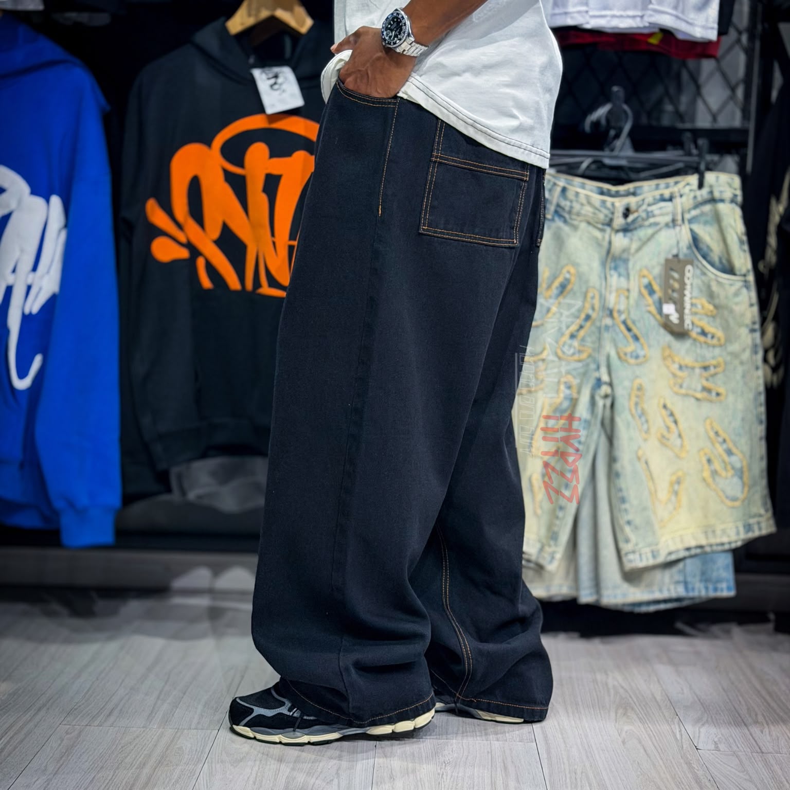 Calça Super Baggy Preta