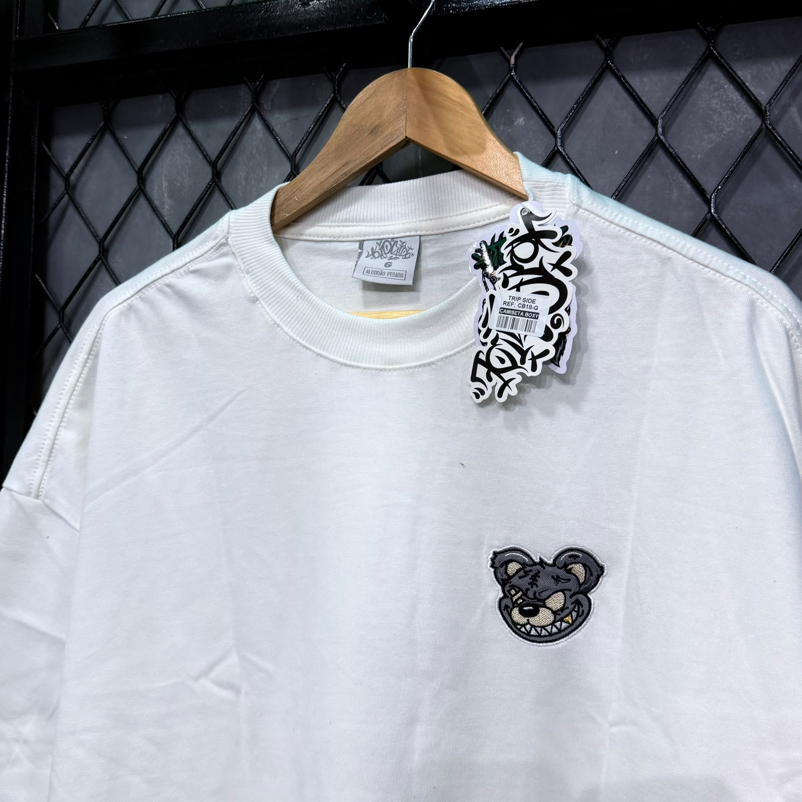 CAMISETA BOXY TRIP SIDE