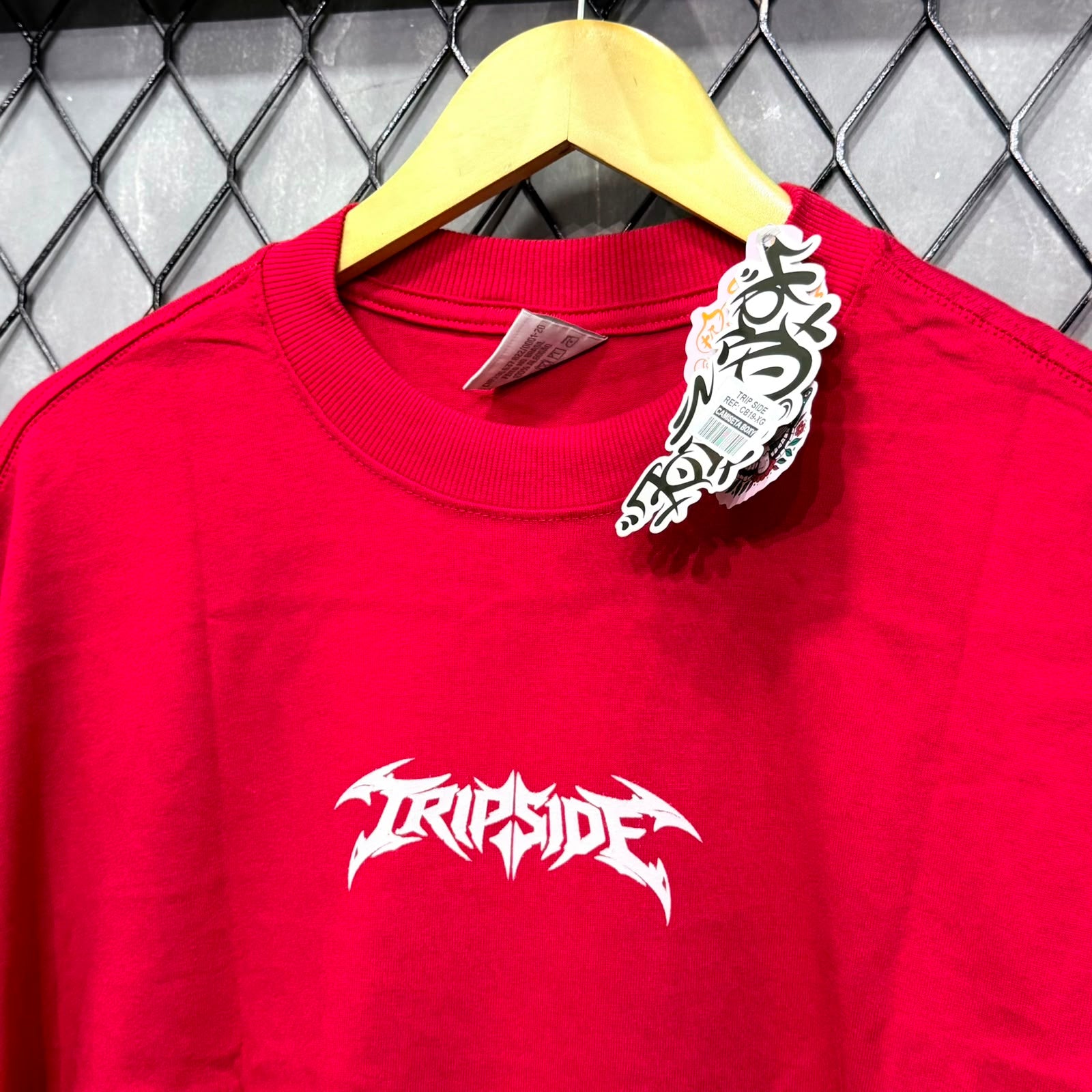 CAMISETA BOXY TRIP SIDE