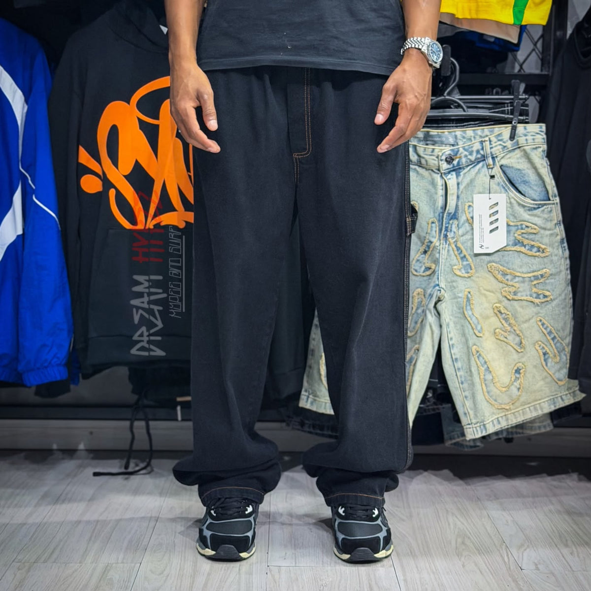 Calça Carper Jeans Black