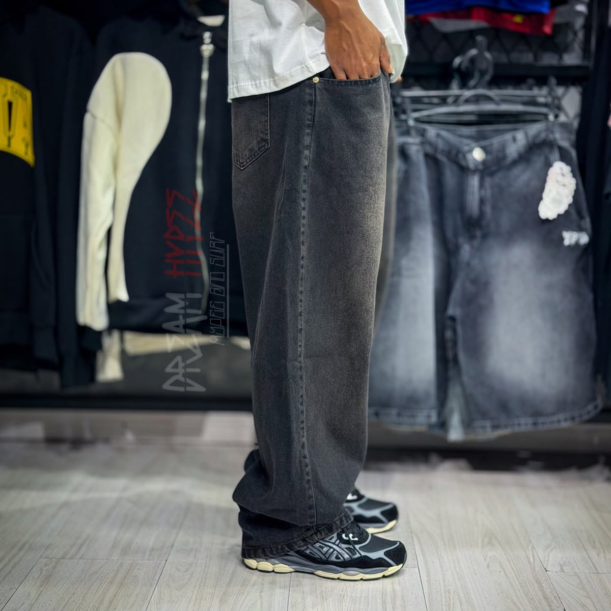 Calça Baggy Black Dirty DMC