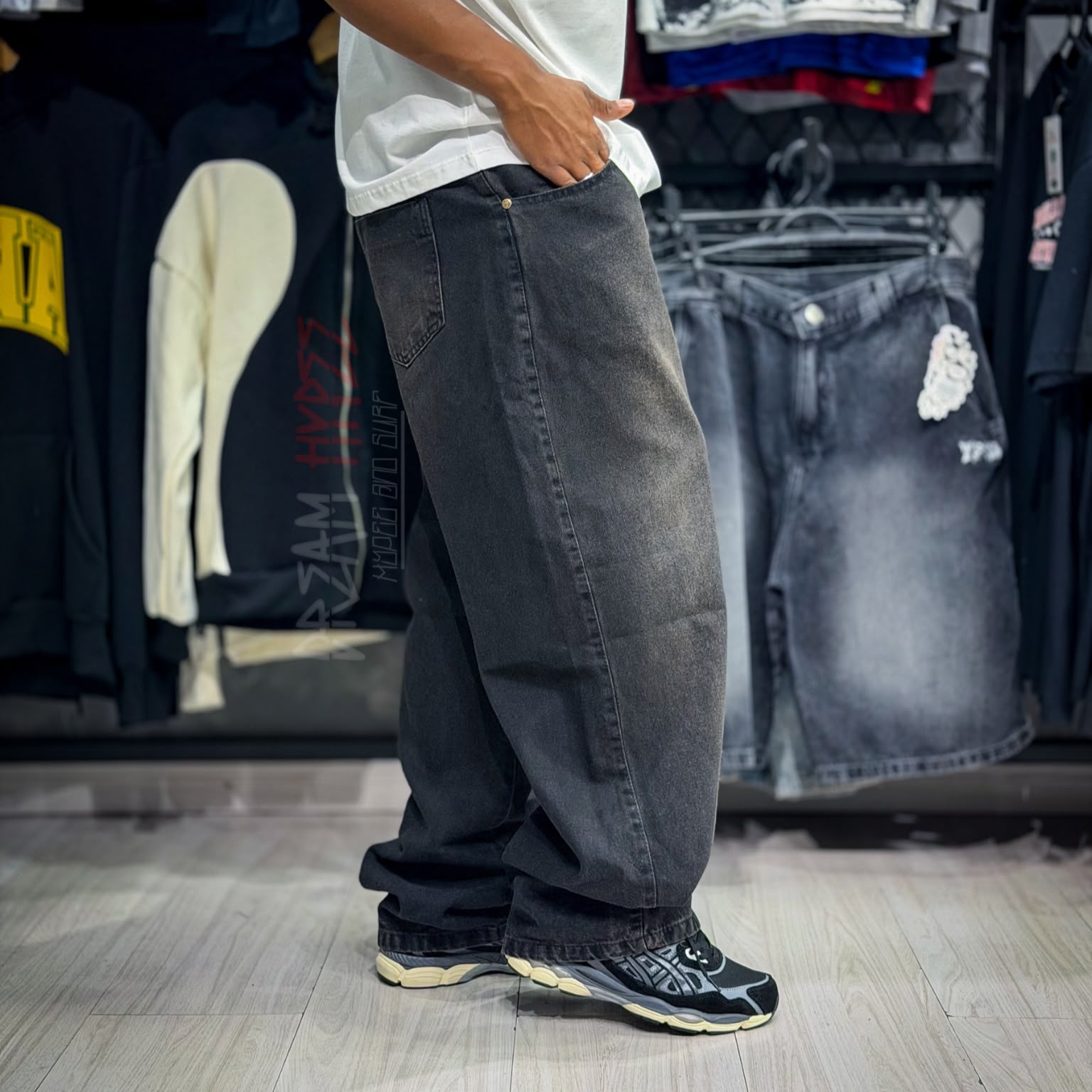Calça Baggy Black Dirty DMC