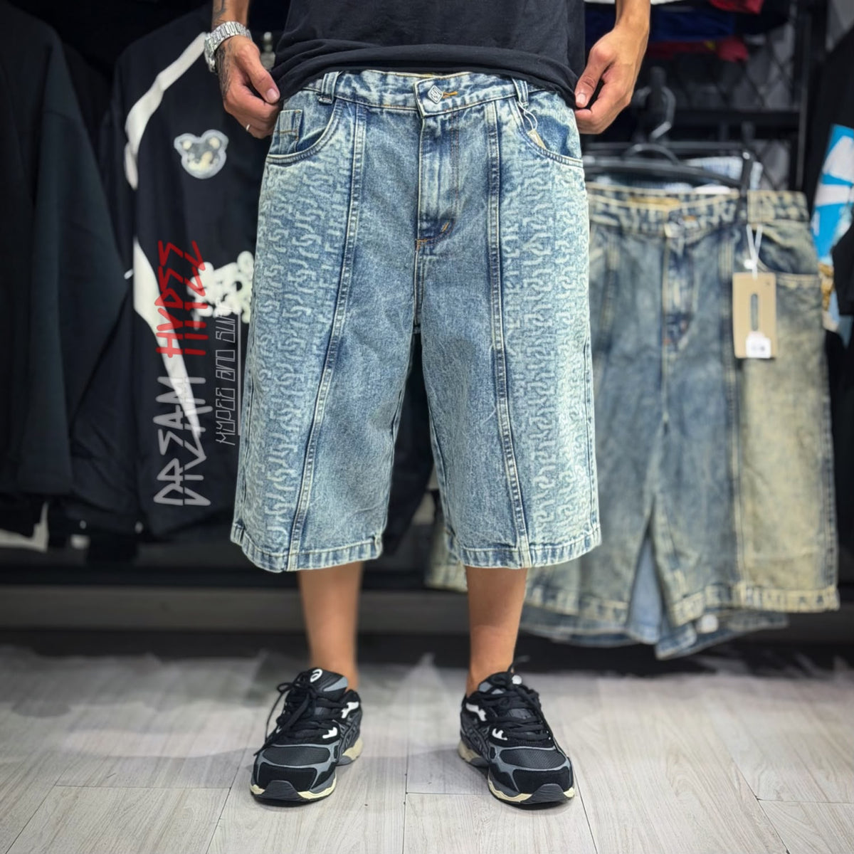 Bermuda Jeans Azul DMC