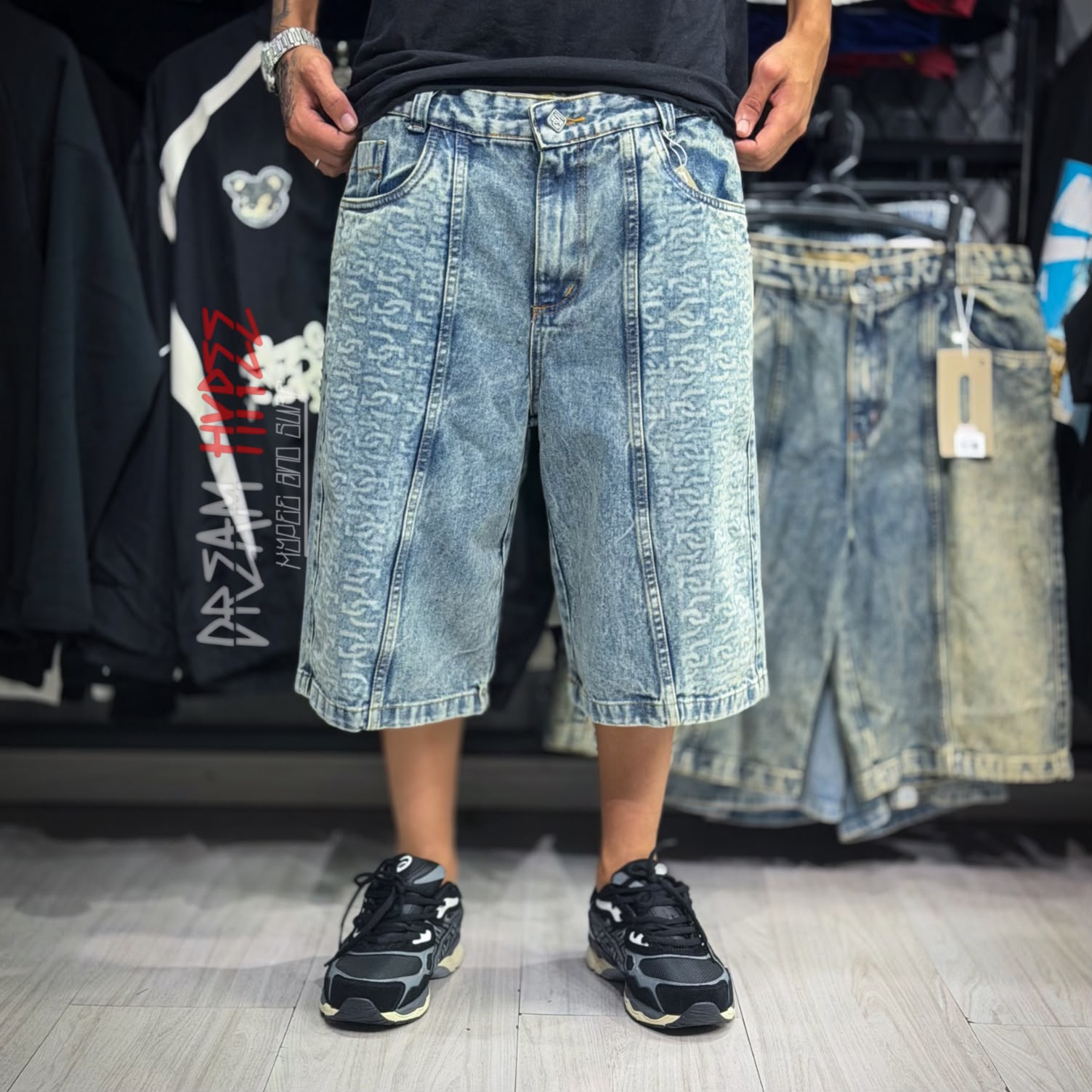 Bermuda Jeans Azul DMC