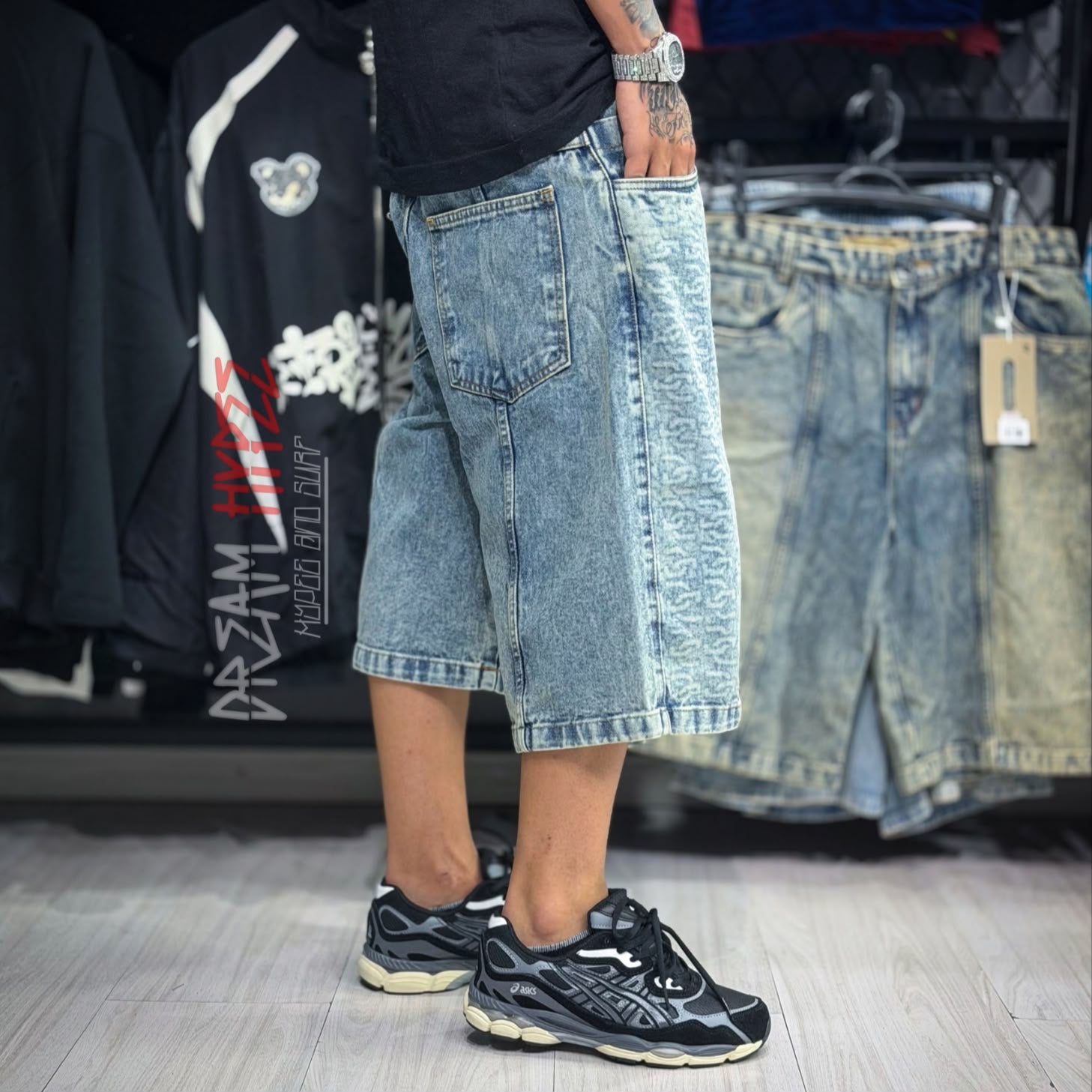 Bermuda Jeans Azul DMC