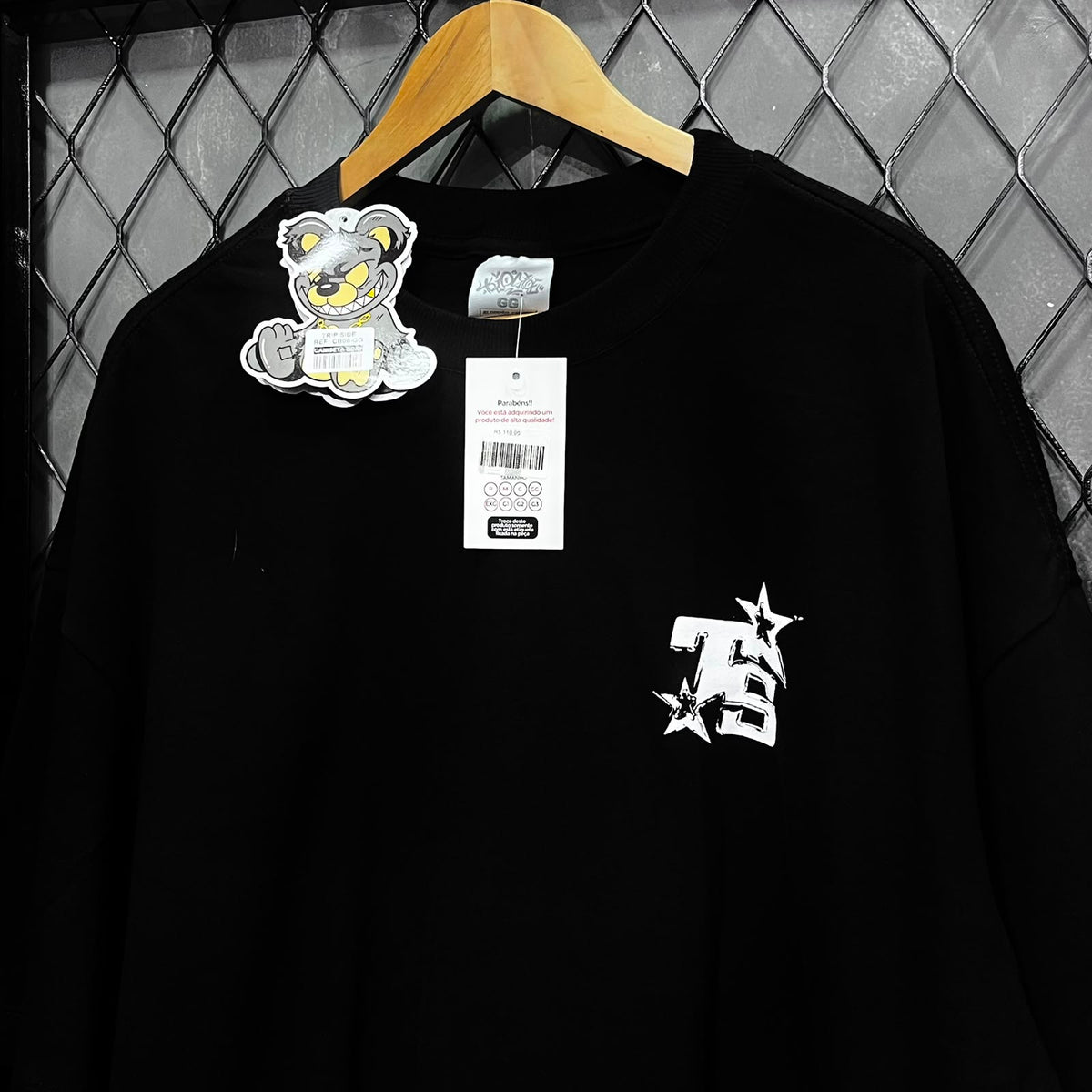 CAMISETA BOXY TRIP SIDE