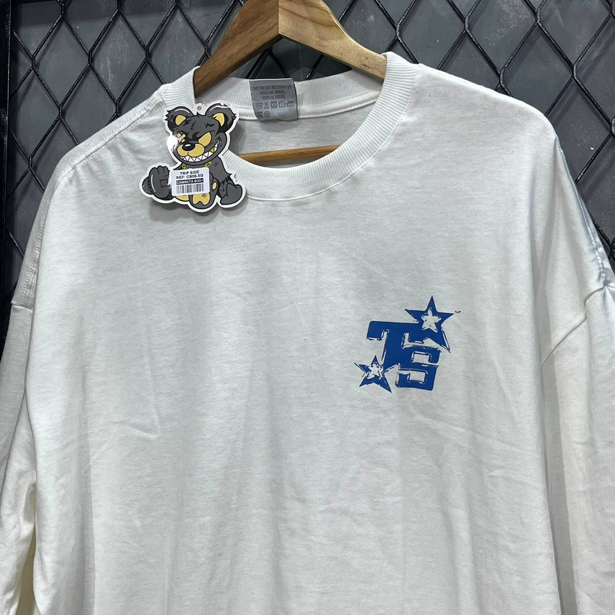 CAMISETA BOXY TRIP SIDE