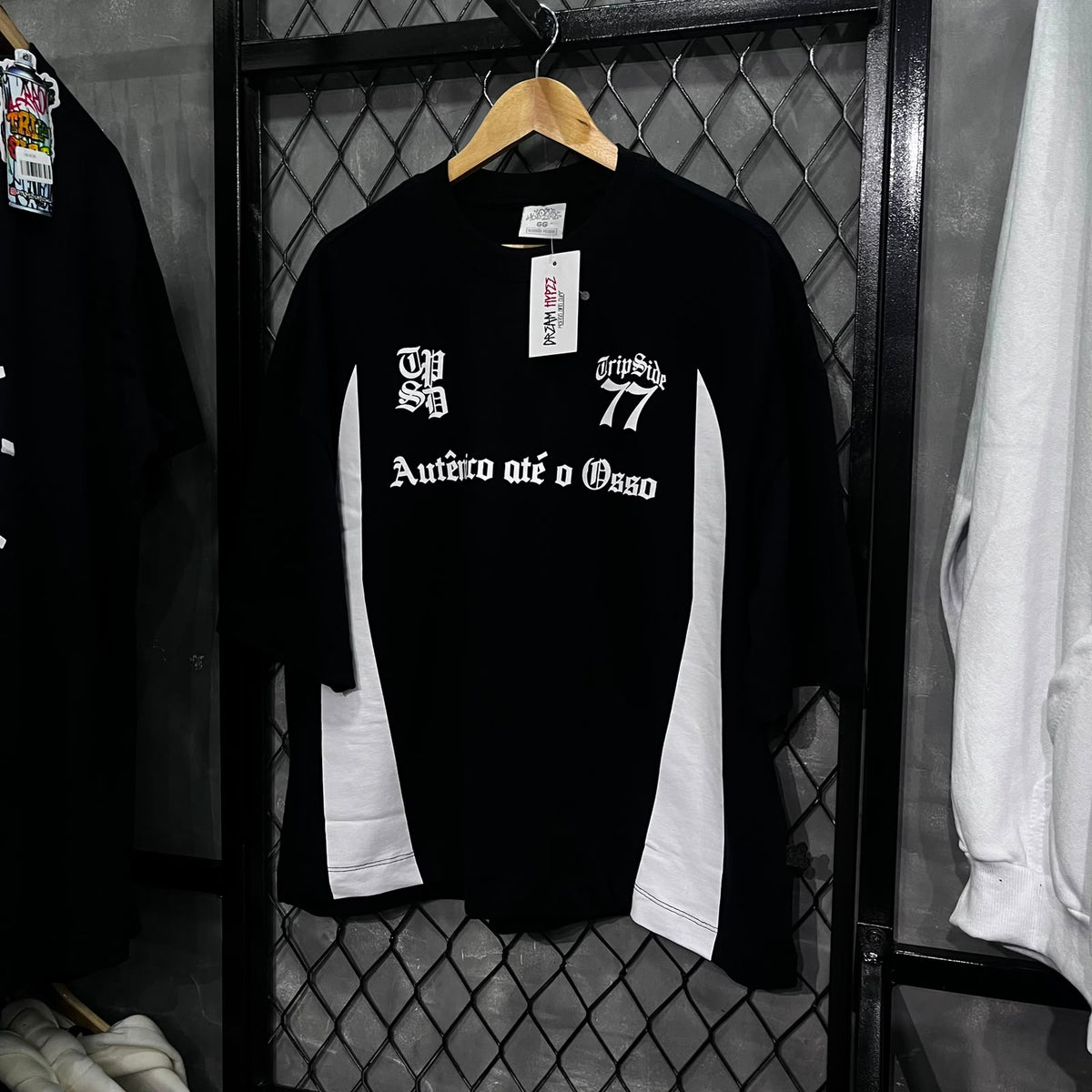 CAMISETA BOXY TRIP SIDE