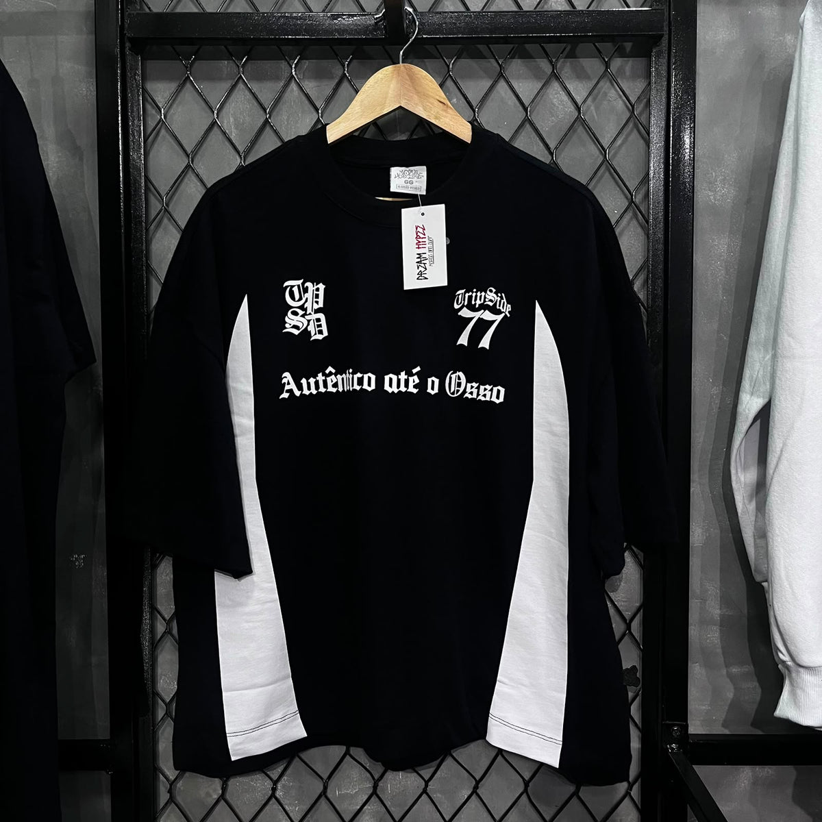 CAMISETA BOXY TRIP SIDE