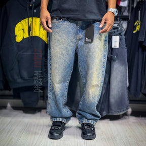 Calça Reta Dirty Blue DMC