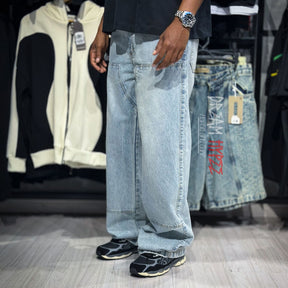 Calça Baggy Patch Azul Claro DMC