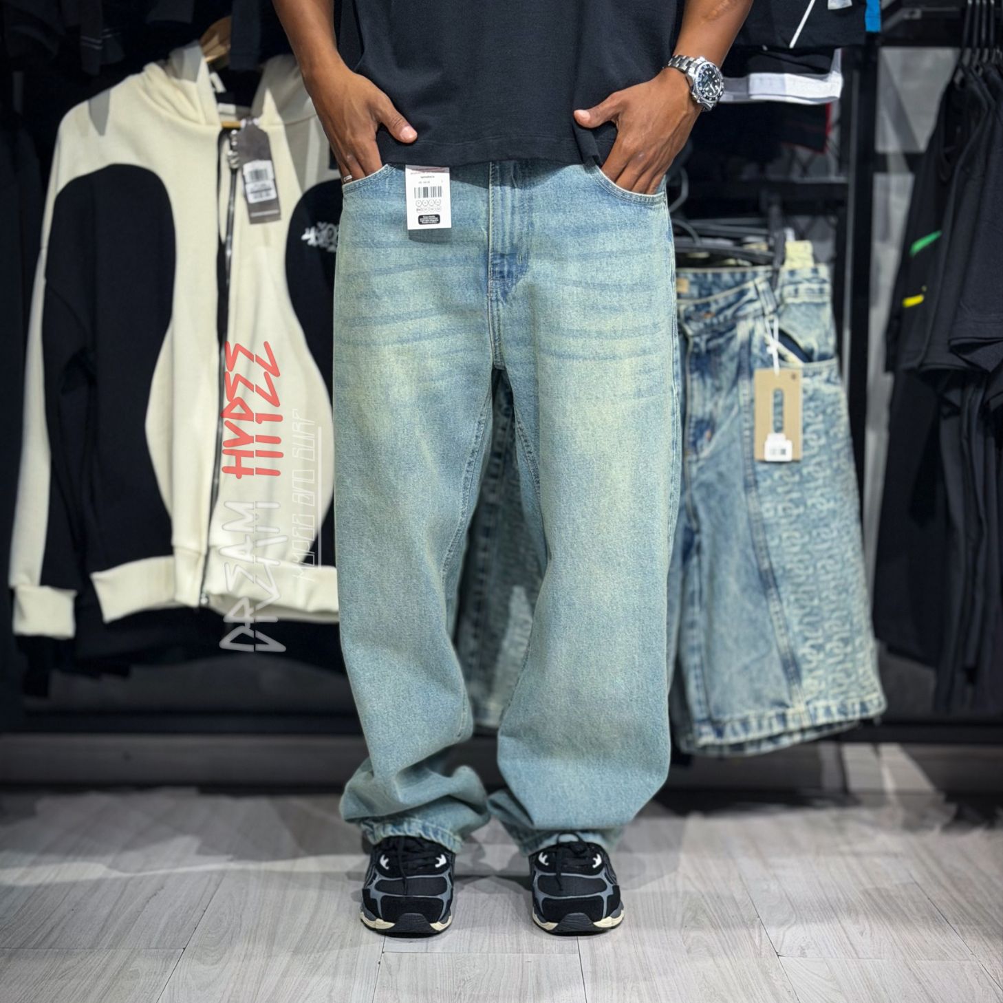 Calça Dirty Reta PSC