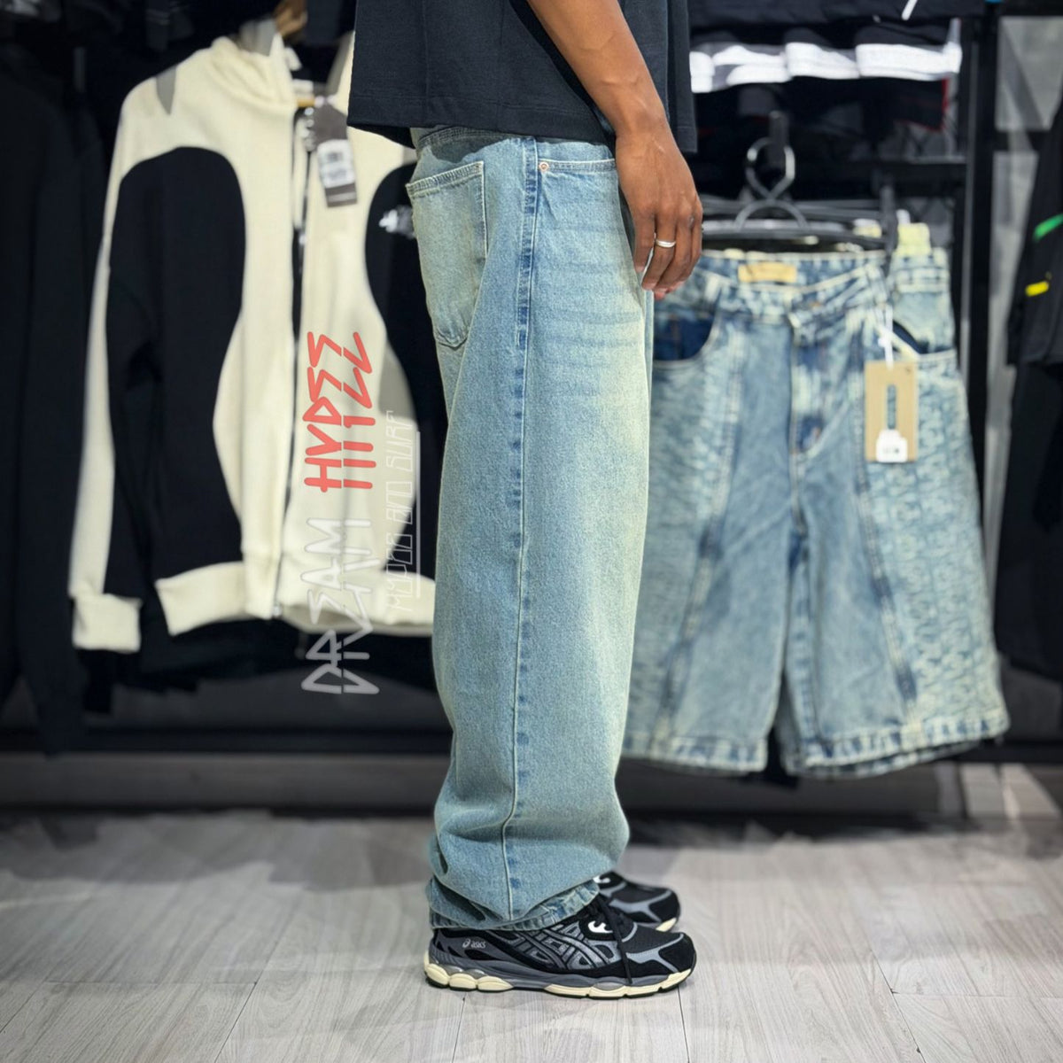 Calça Dirty Reta PSC