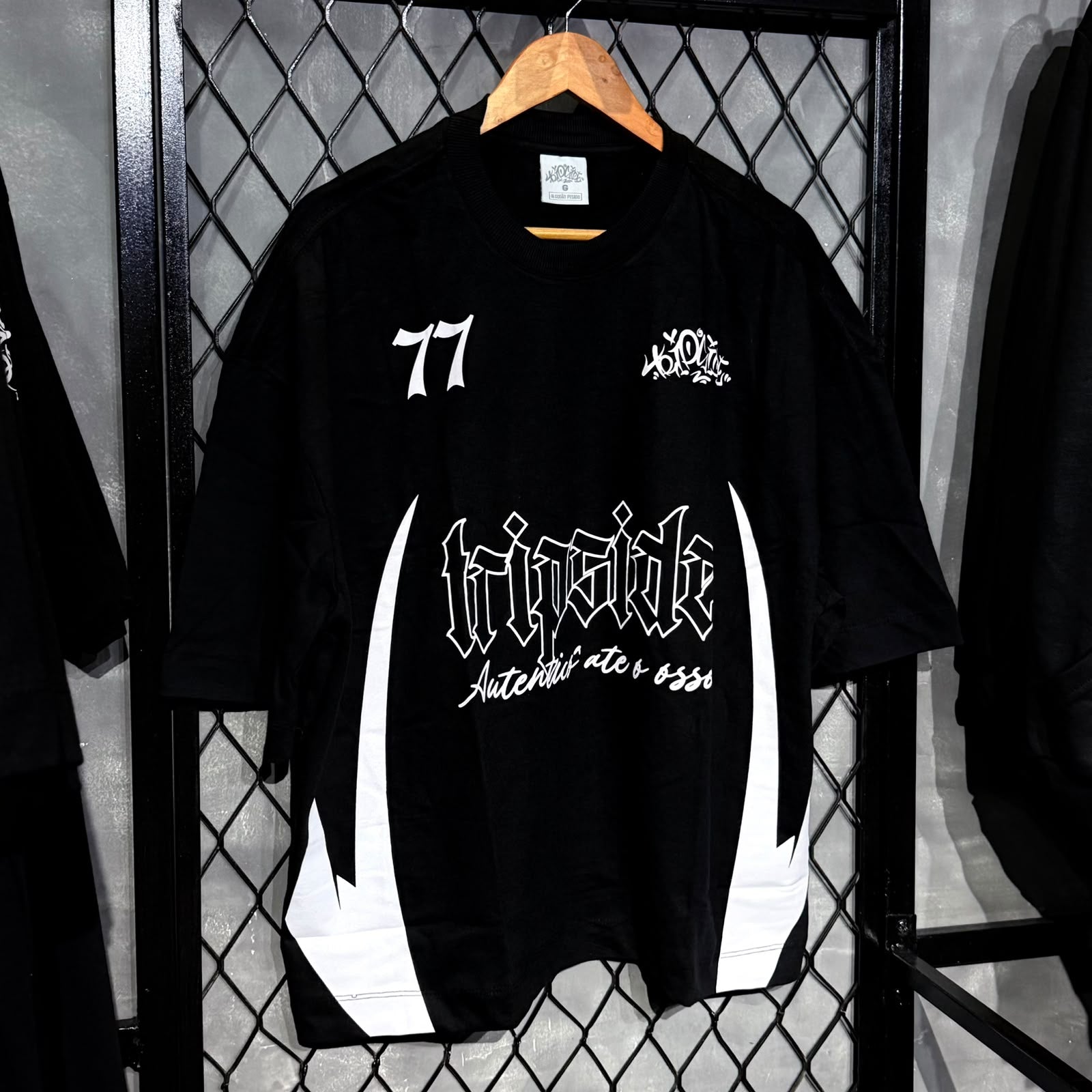 CAMISETA BOXY TRIP SIDE