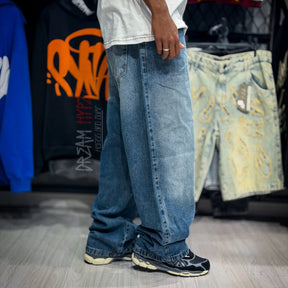 Calça Baggy Jeans Azul DMC