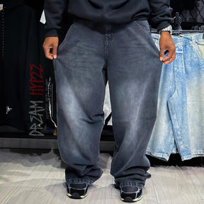 Calça Super Baggy Black Fade